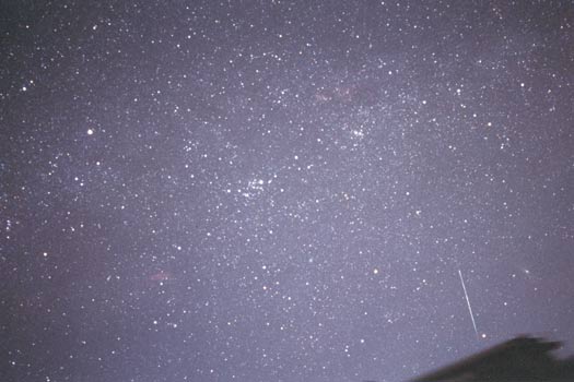 Campo stellare e meteora