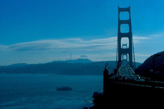 Il Golden Gate dal Vista Point